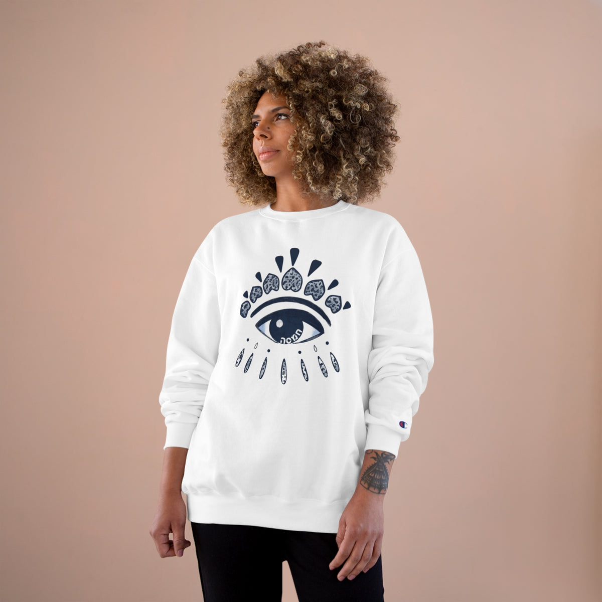 Hamsa Champion Sweatshirt - Ellinida 