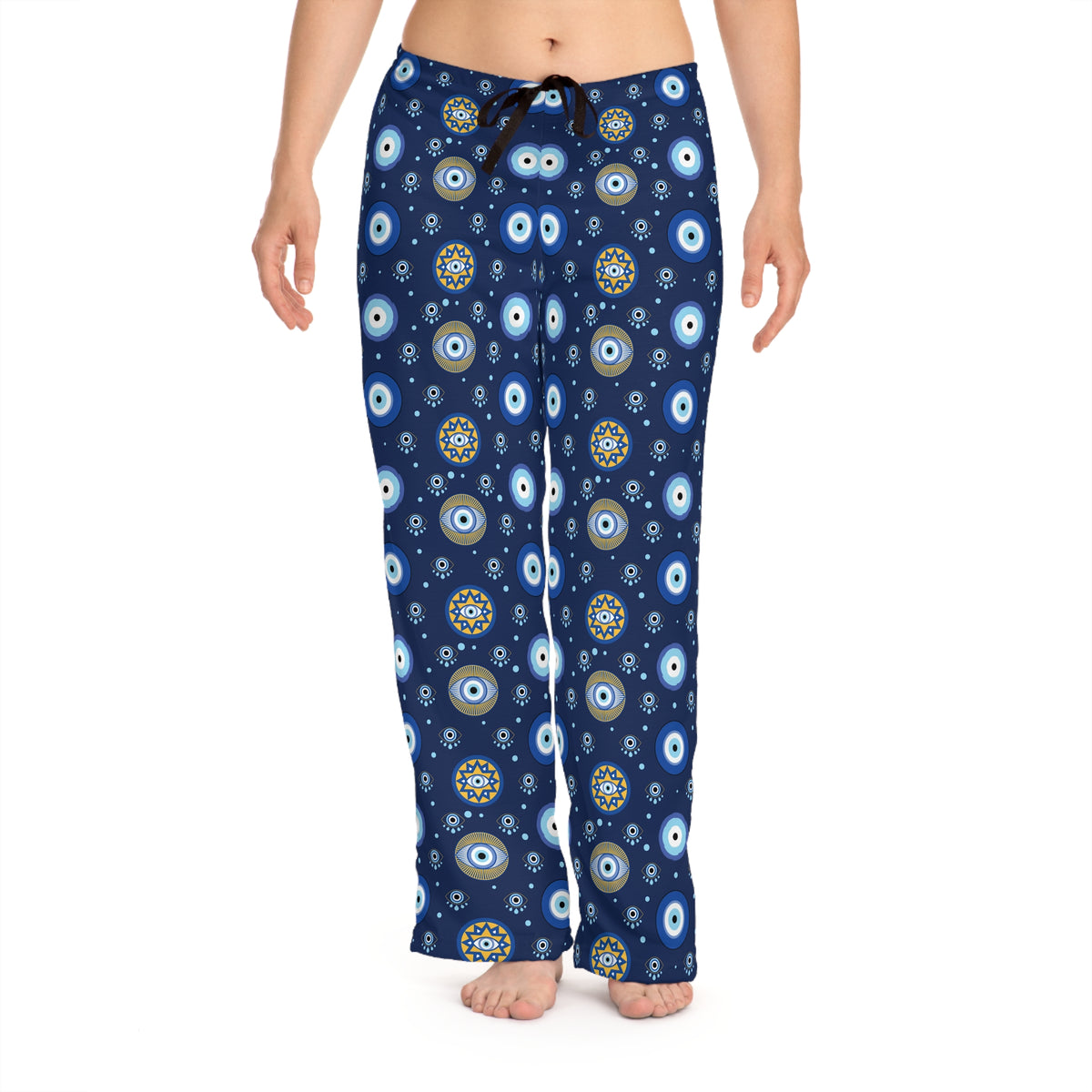 Evil Eye Women's Pajama Pants WPP-05 - Ellinida 