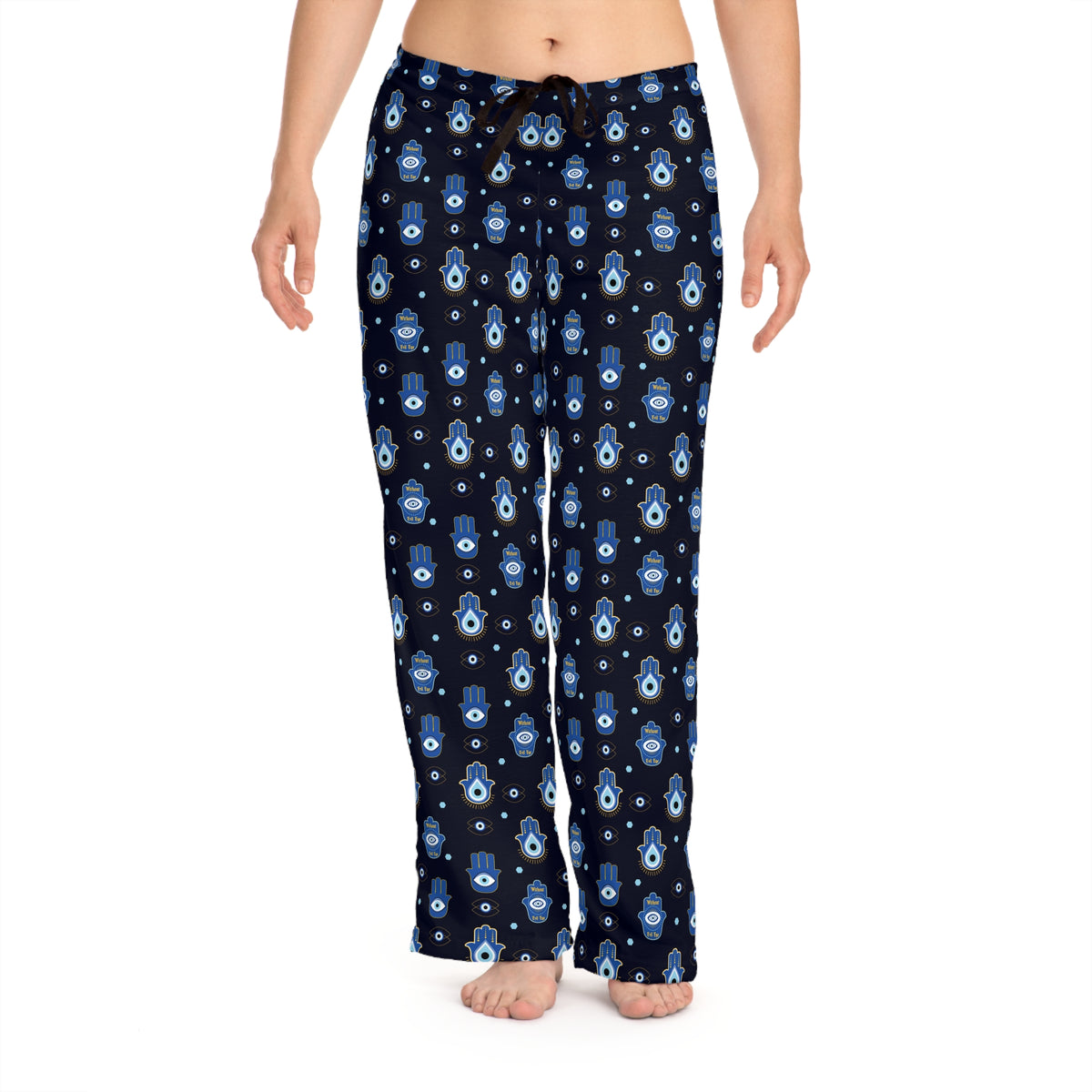 Evil Eye Women's Pajama Pants WPP-06 - Ellinida 