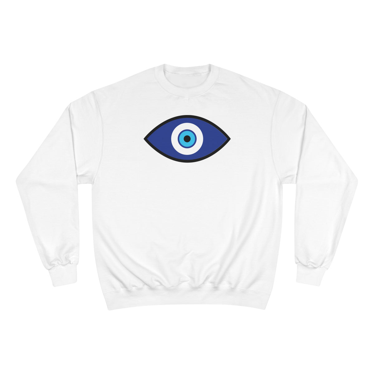 Evil Eye Heart Champion Sweatshirt - Ellinida 