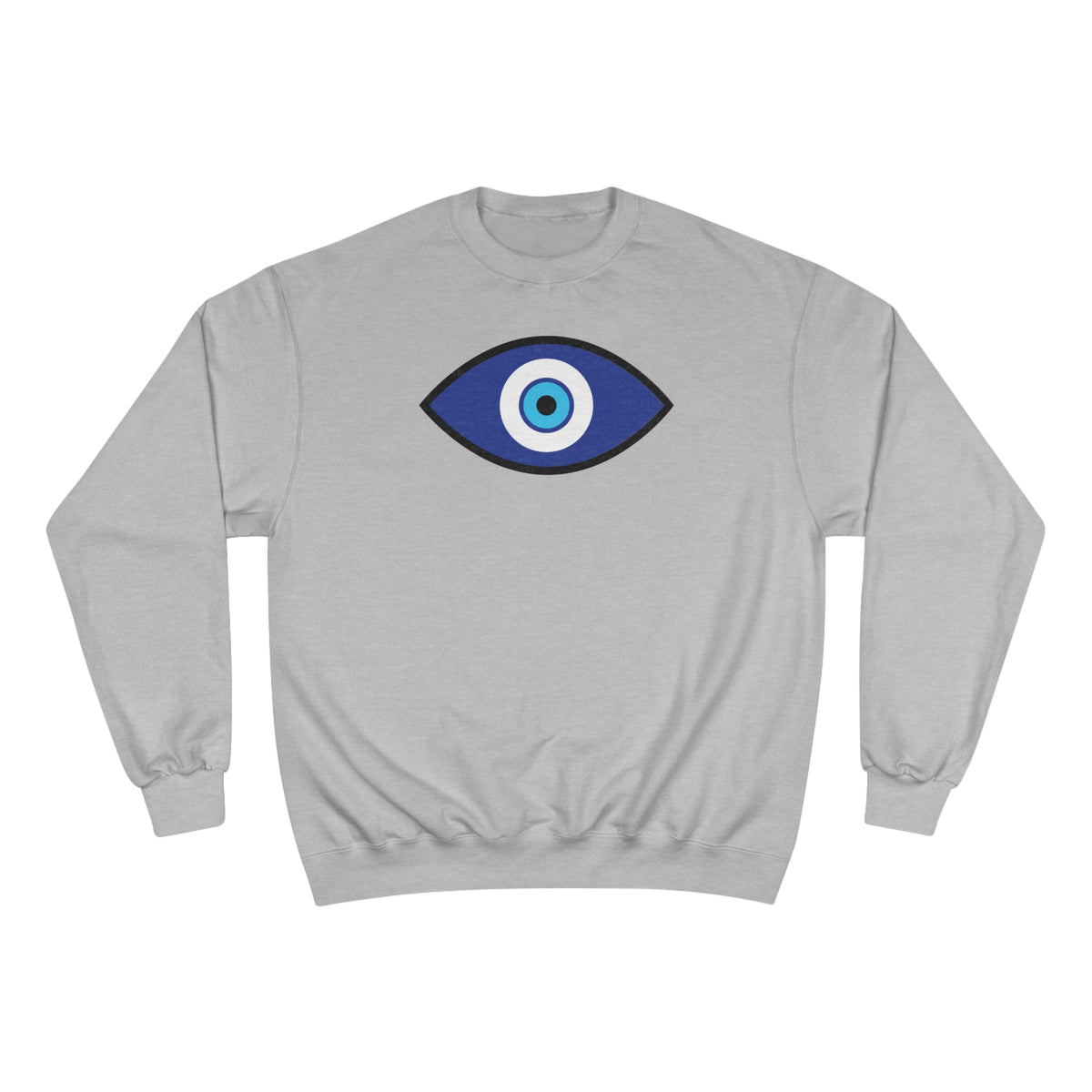 Evil Eye Heart Champion Sweatshirt - Ellinida 