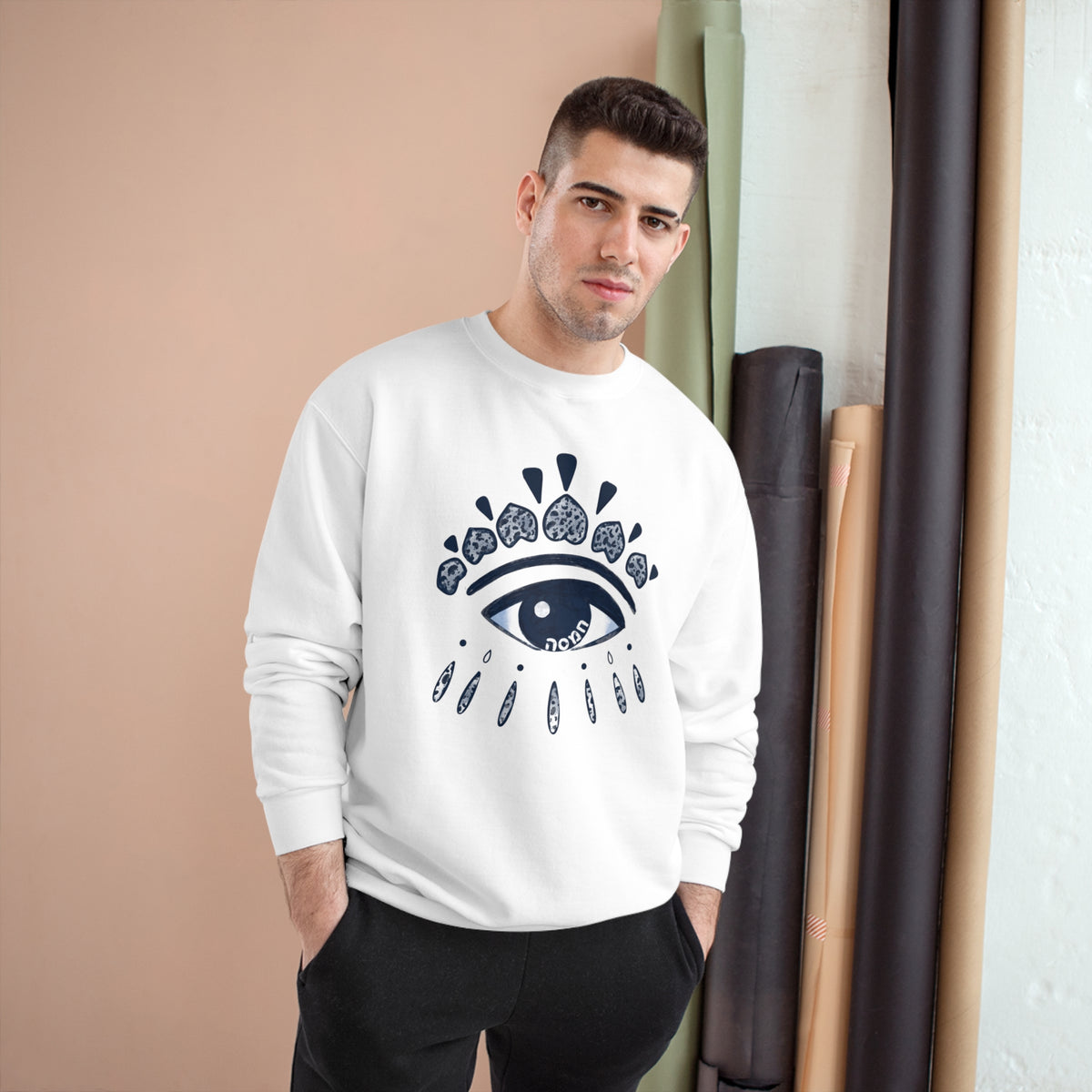 Hamsa Champion Sweatshirt - Ellinida 